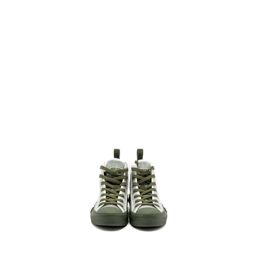 Luxury Dior Size 37 B23 Oblique High-Top Sneaker Olive/Oblique