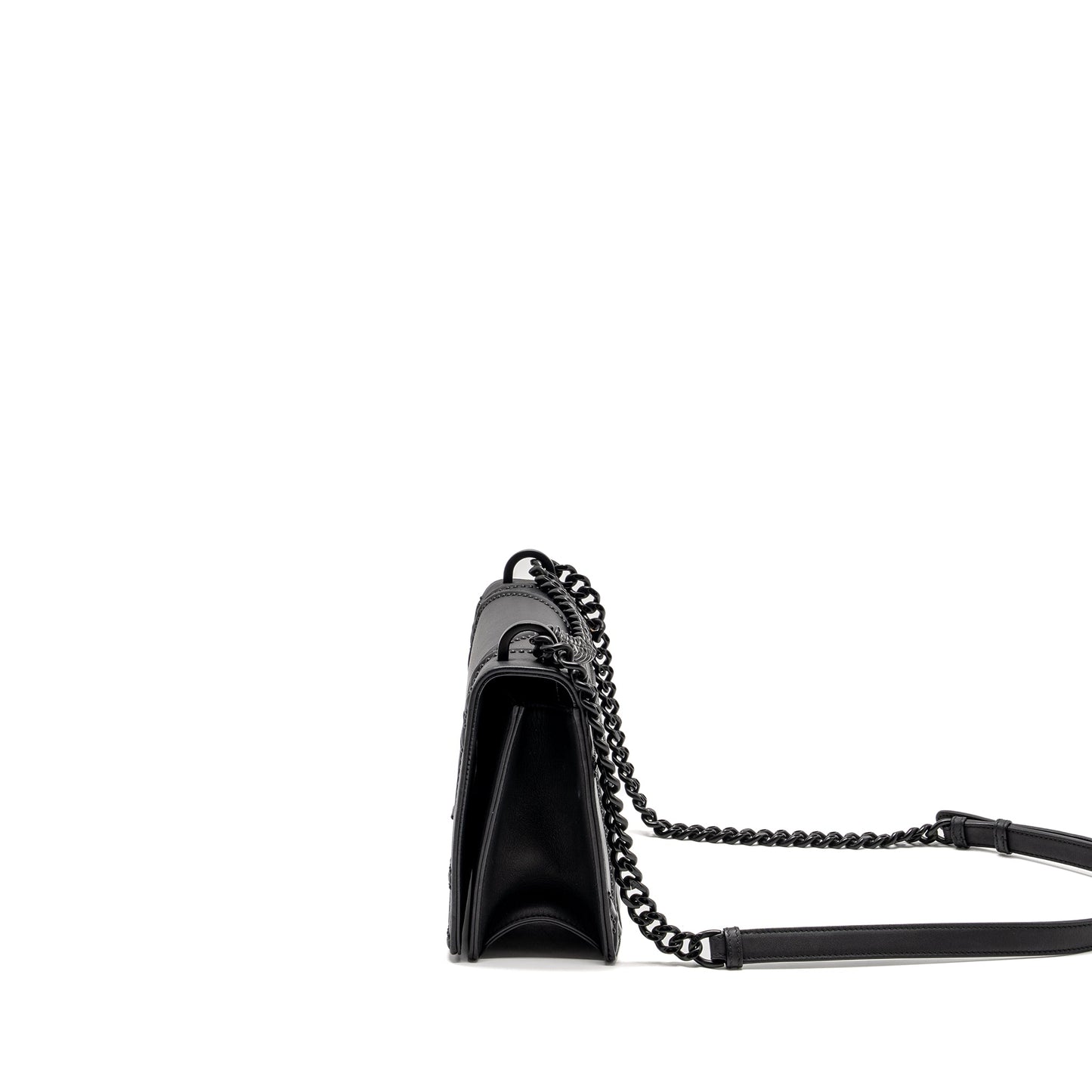 Luxury Dior Medium Studded Luxury Diorama Calfskin So Black