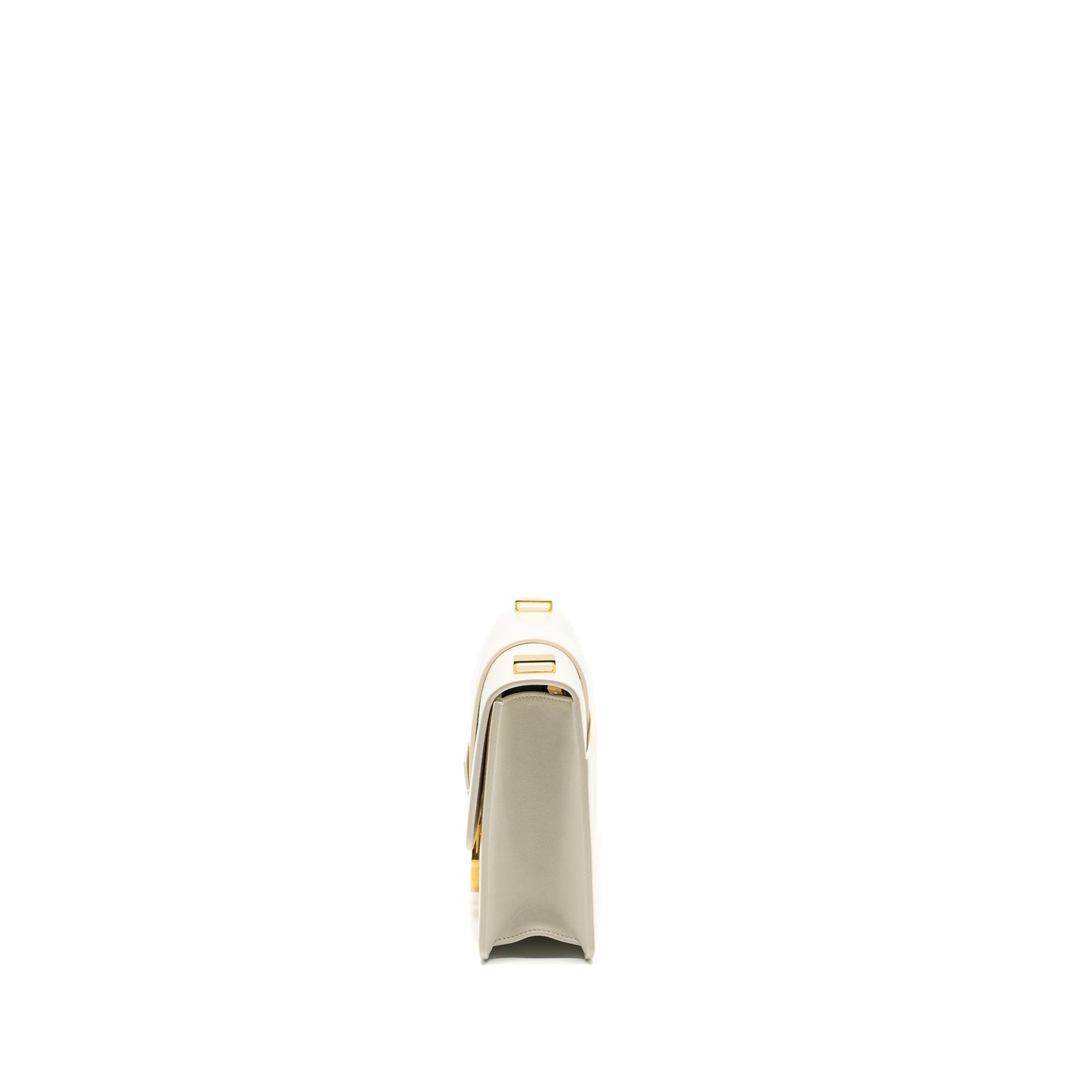 Luxury Dior 30 Montaigne Bag calfskin white GHW