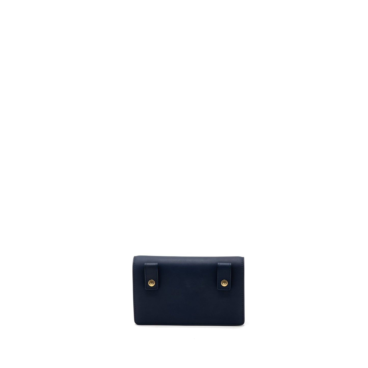 Luxury Dior saddle belt pouch calfskin blue with blue hardware