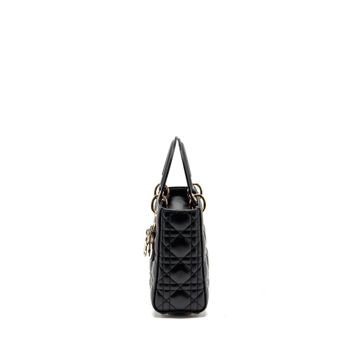 Luxury Dior My ABC Small Lady Luxury Dior Lambskin Black LGHW