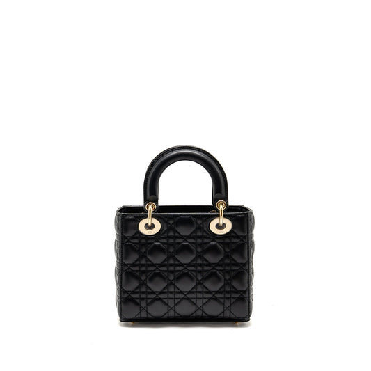 Luxury Dior My ABC Small Lady Luxury Dior Lambskin Black LGHW