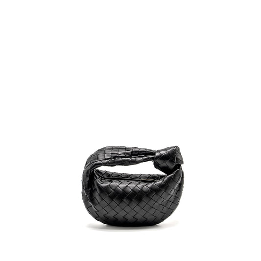 Bottega Veneta Mini Jodie Lambskin BLACK SHW