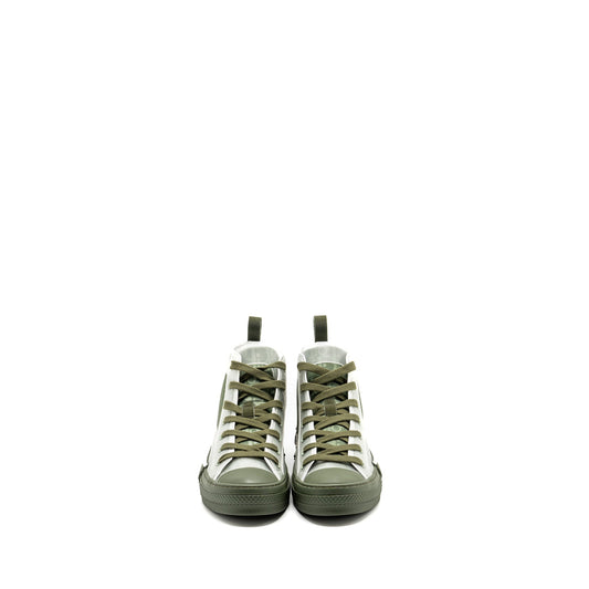Luxury Dior Size 39 B23 Oblique High-top Sneaker Green/Oblique