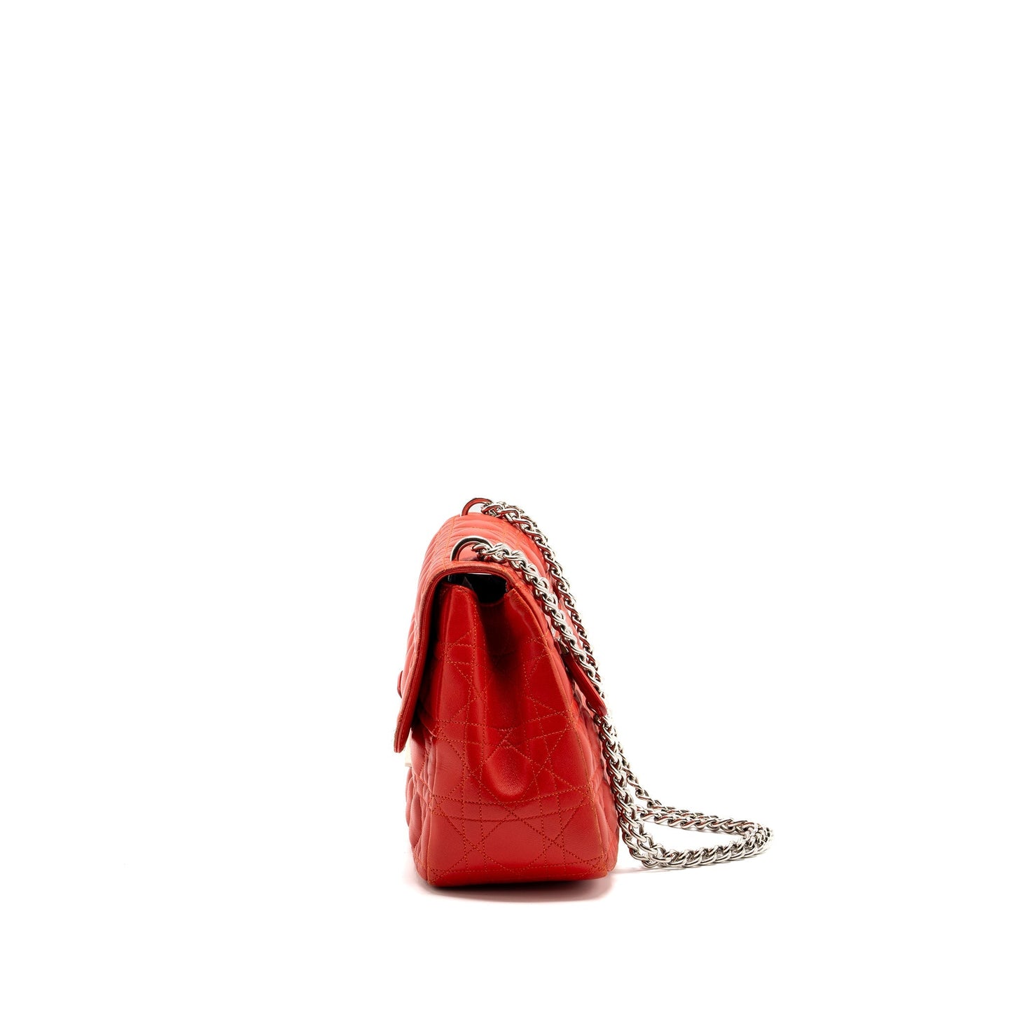 Luxury Dior Miss Luxury Dior Shoulder Bag Lambskin Red SHW
