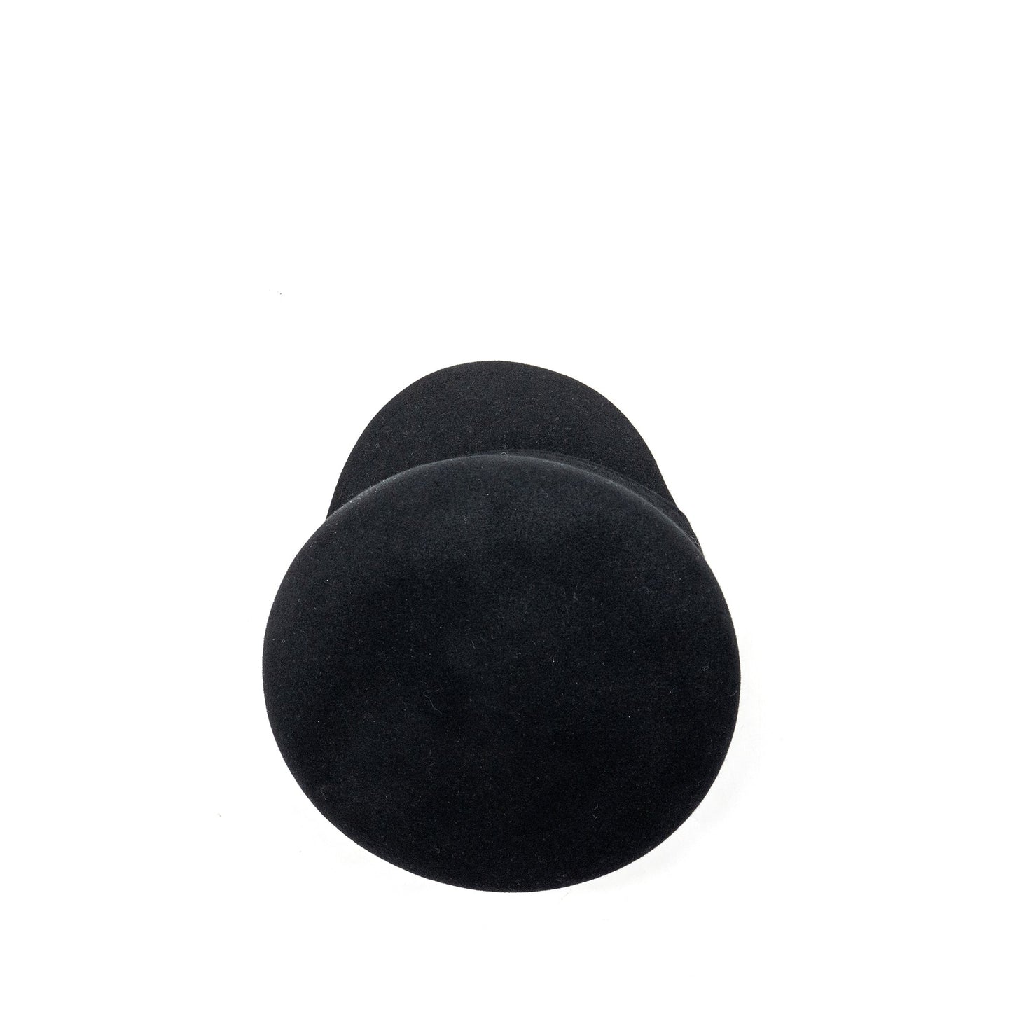 Luxury Dior Size 57 Beret Hat Rabbit Hair/Silk Black