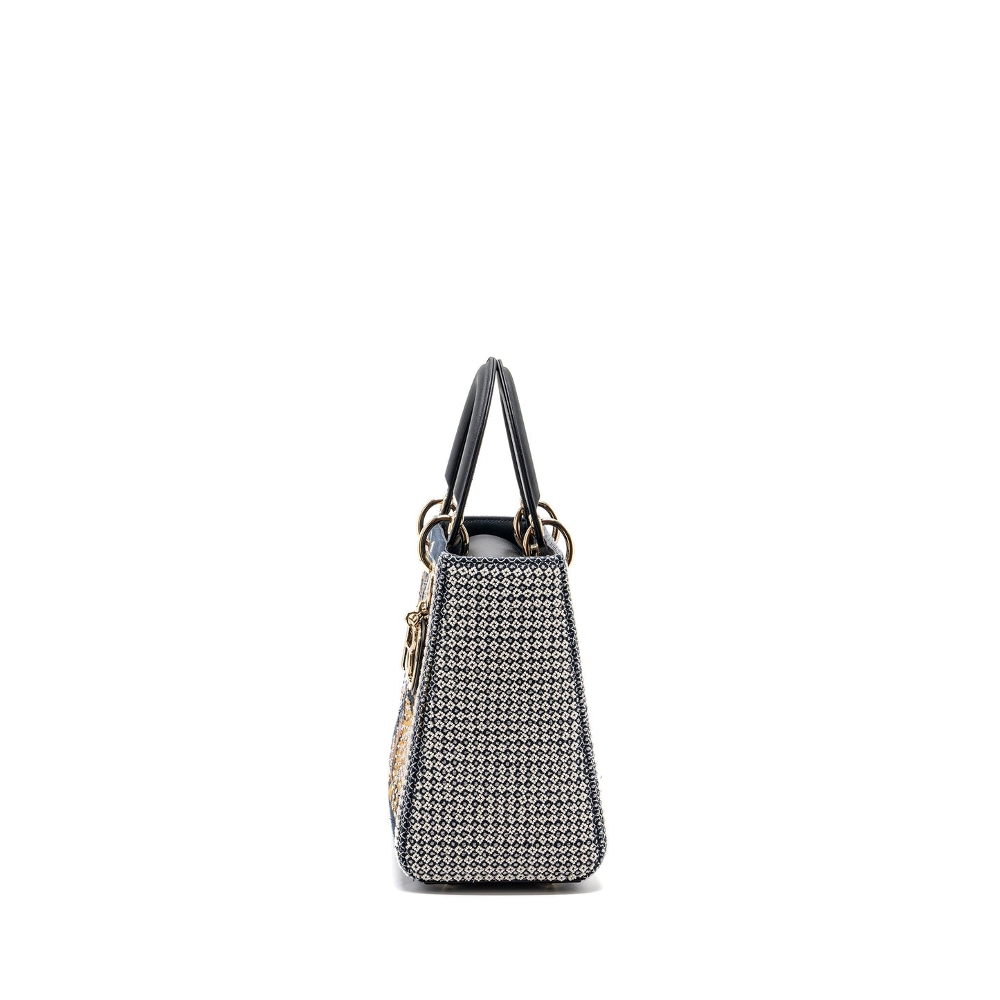 Luxury Dior Medium Lady Luxury Dior La Force Limited Edition Calfskin/Fabric Multicolour LGHW