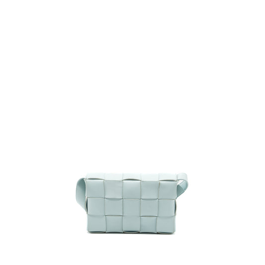 Bottega Veneta Classic Cassette Bag Lambskin Light Blue SHW