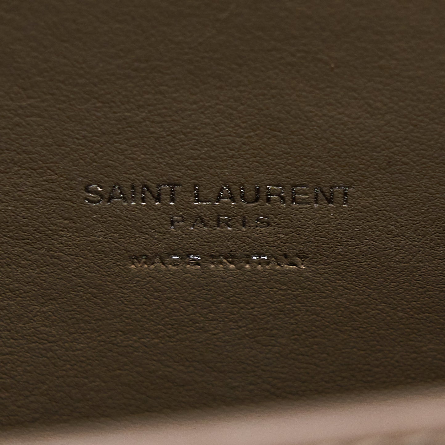 Saint Laurent Sac De Jour Calfskin Taupe SHW