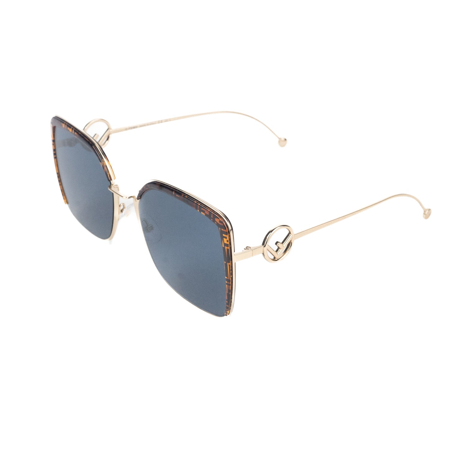 Fendi FF Blue Lens Sunglasses