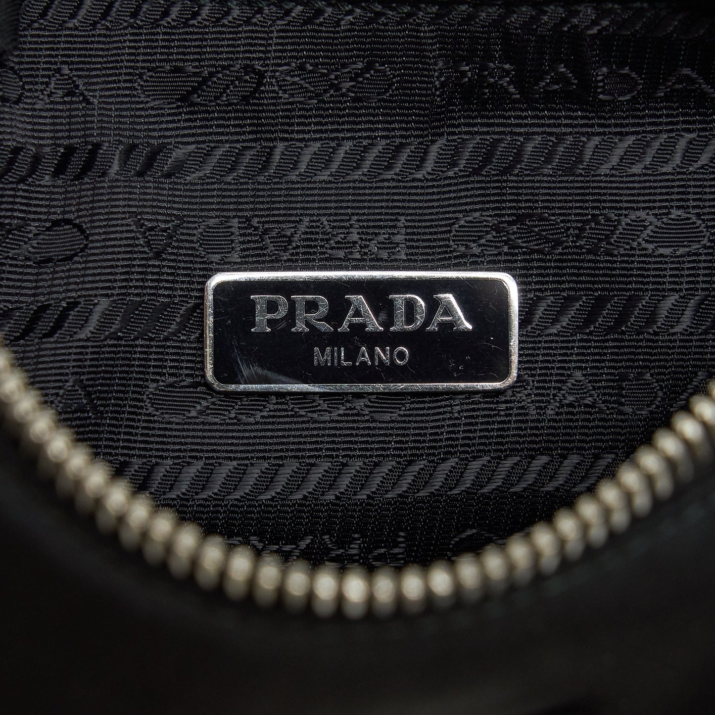 Prada Reedition 2005 Re Nylon Bag Black SHW(Chain Handle Missing)