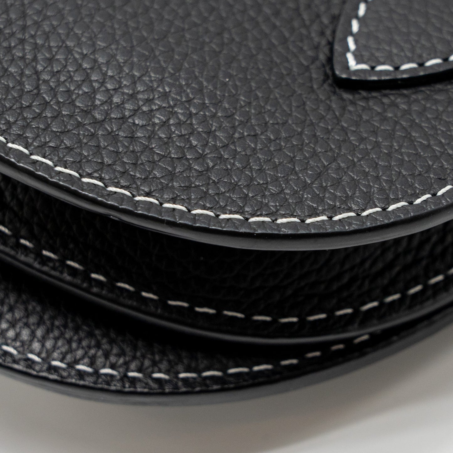 Dior x Kaws Pouch Saddle Bag Leather Black SHW