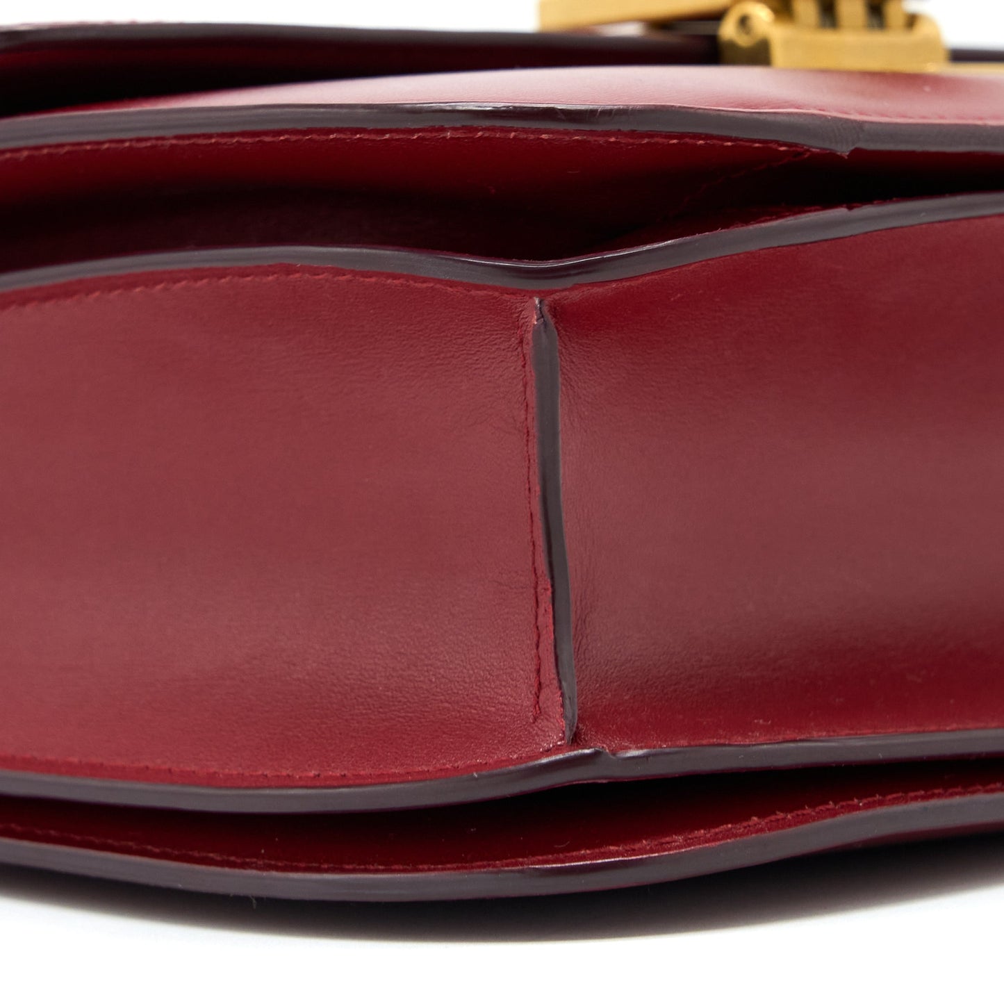 Celine Medium Classic Box Bag Calfskin Red GHW