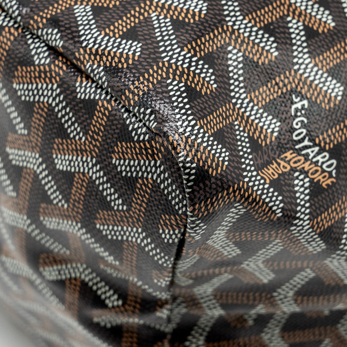 Goyard Saint Louis PM Tote Bag Goyardine Canvas / Calfskin Black SHW