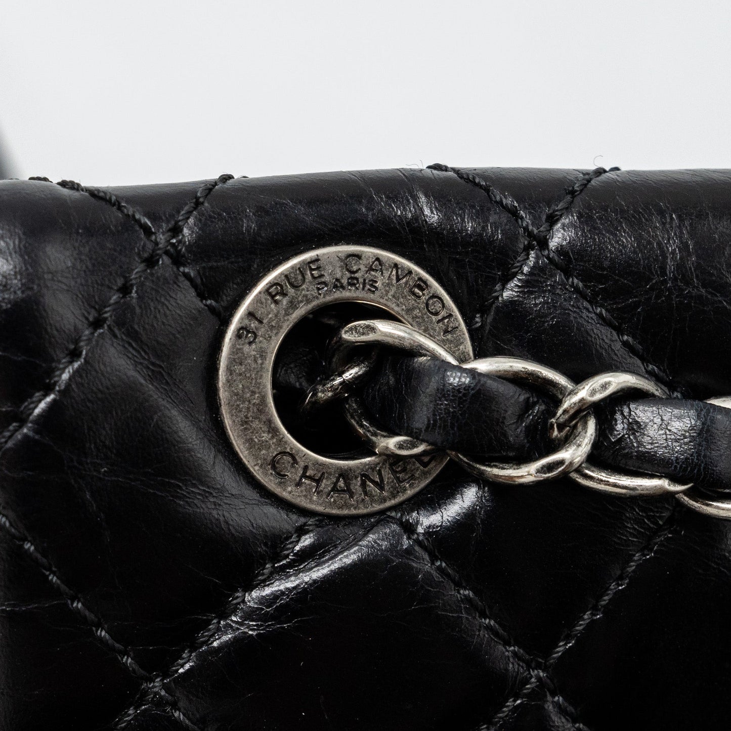 CHANEL Large QUILTED Mountain BACKPACK CALFSKIN BLACK SHW