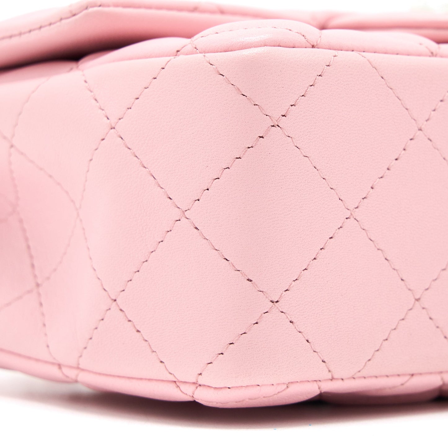 Chanel 21s Mini Rectangular Flap Bag Lambskin Pink LGHW