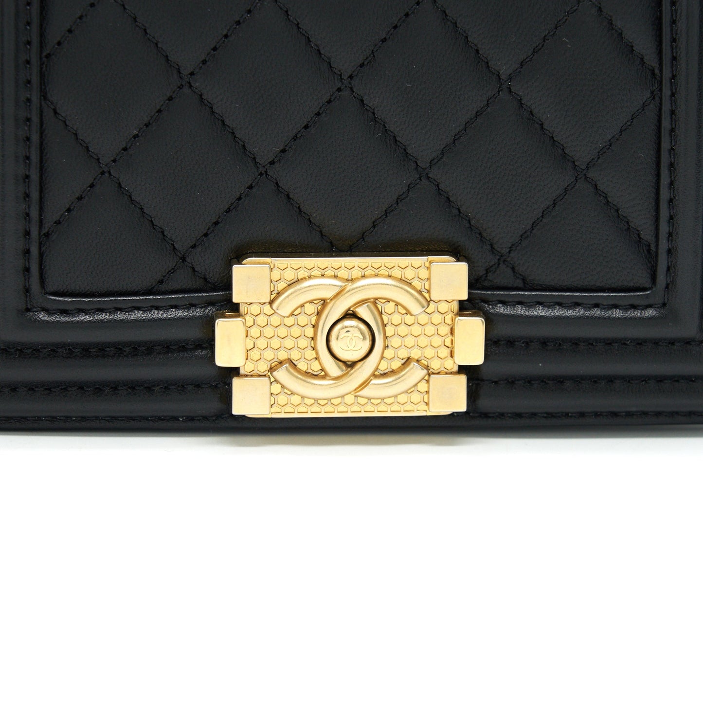 Chanel Boy Extra Mini Lambskin in Black GHW