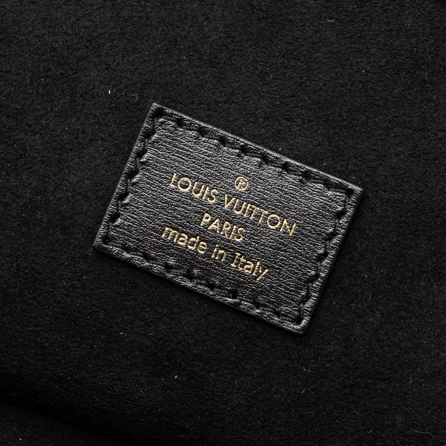 Louis Vuitton Vanity PM Monogram Lambskin Black GHW