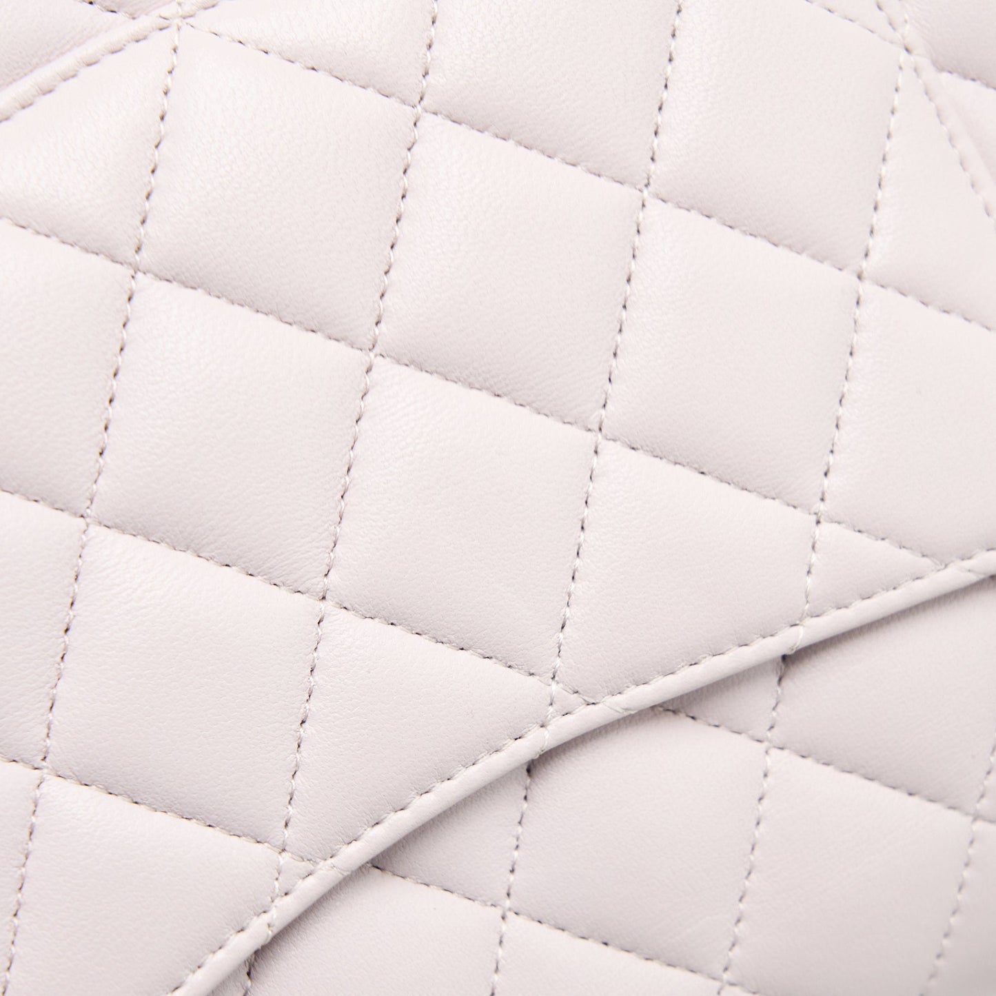 Chanel Small Classic Double Flap Lambskin Light Purple SHW (Microchip)