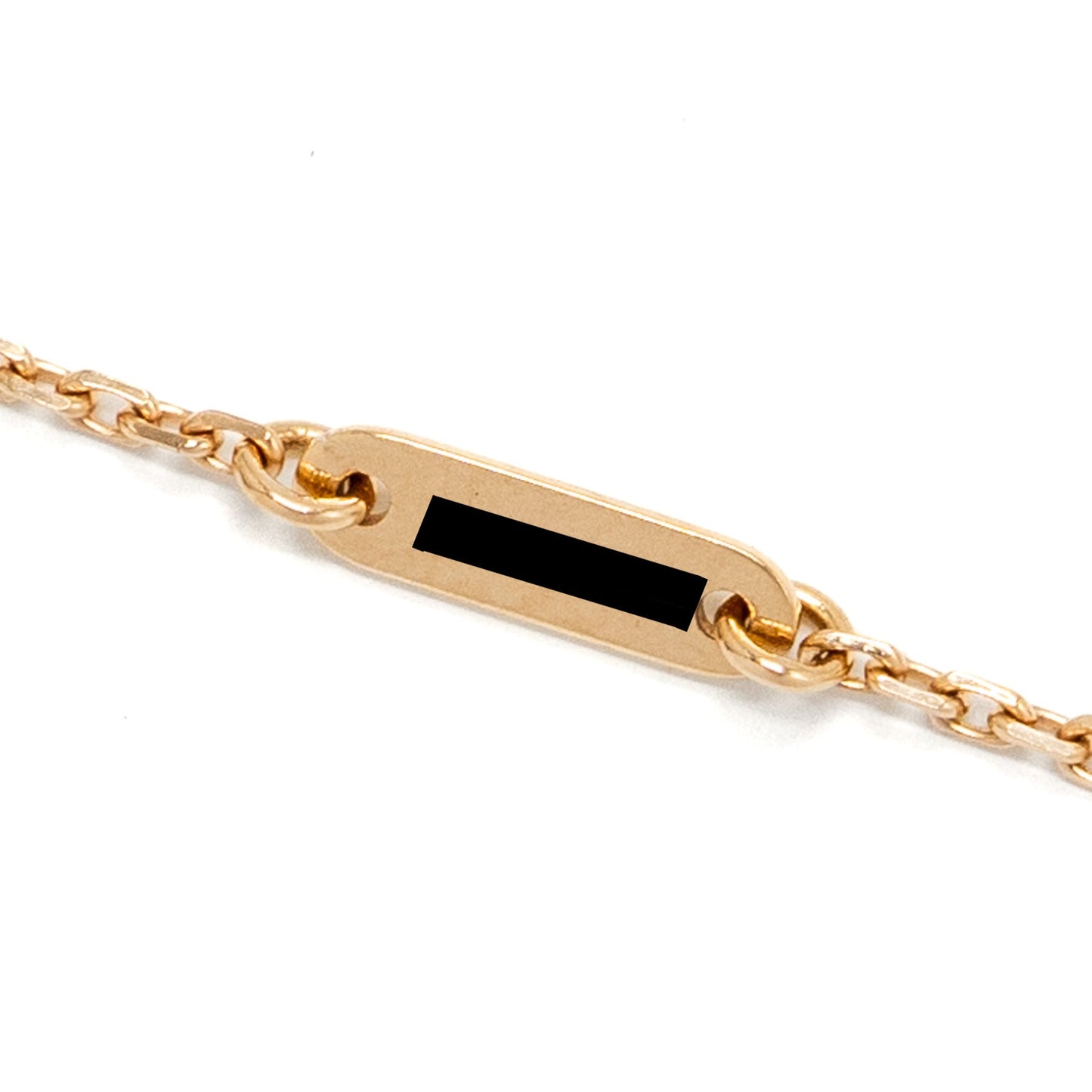 Van Cleef & Arpels Sweet Vintage Alhambra Pendant Carnelian Rose Gold