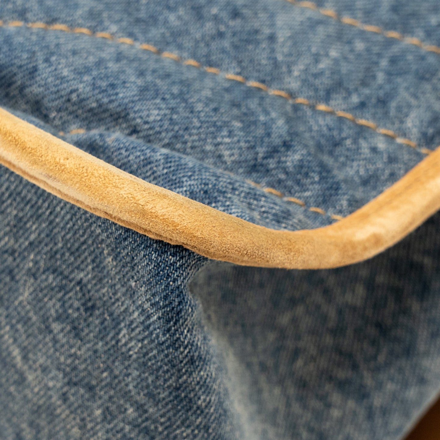 Saint Laurent/YSL Niki Shoulder bag Denim Blue/ CINNAMON GHW