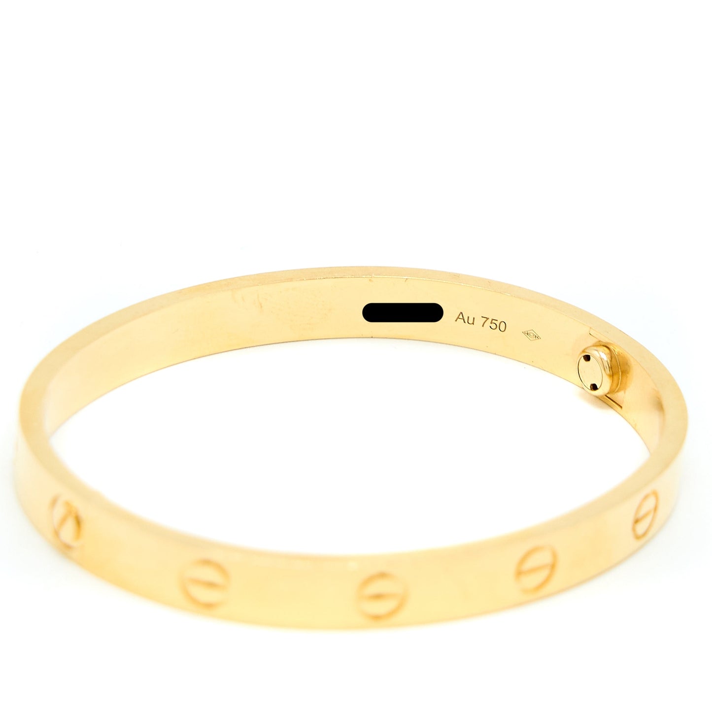 Cartier Size 16 Love Bracelet YELLOW GOLD