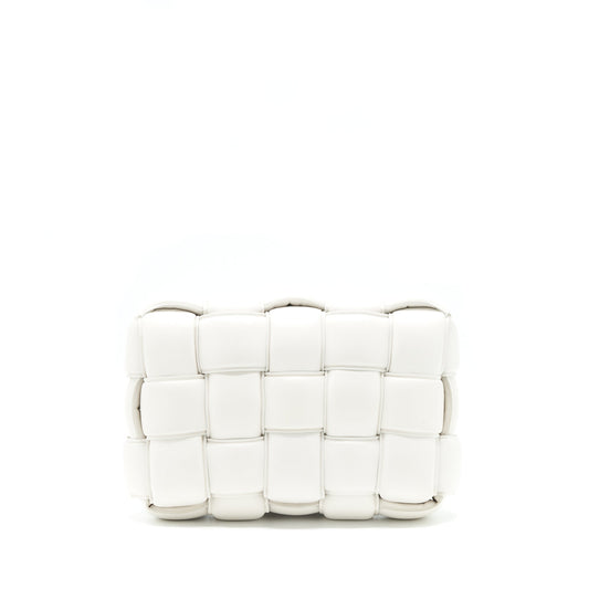 Bottega Veneta Padded Cassette Bag White