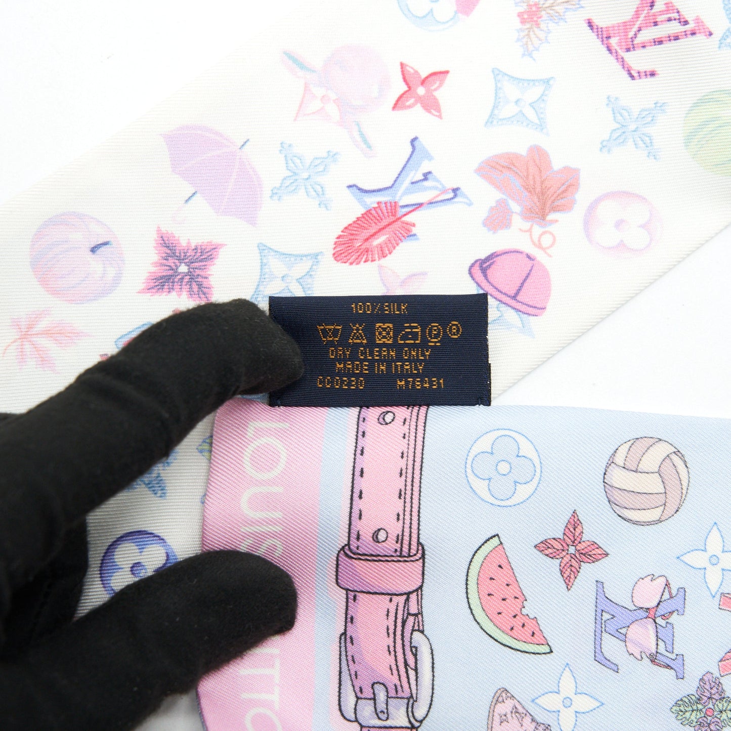 Louis Vuitton Summer Winter Bandeau Blue Clair