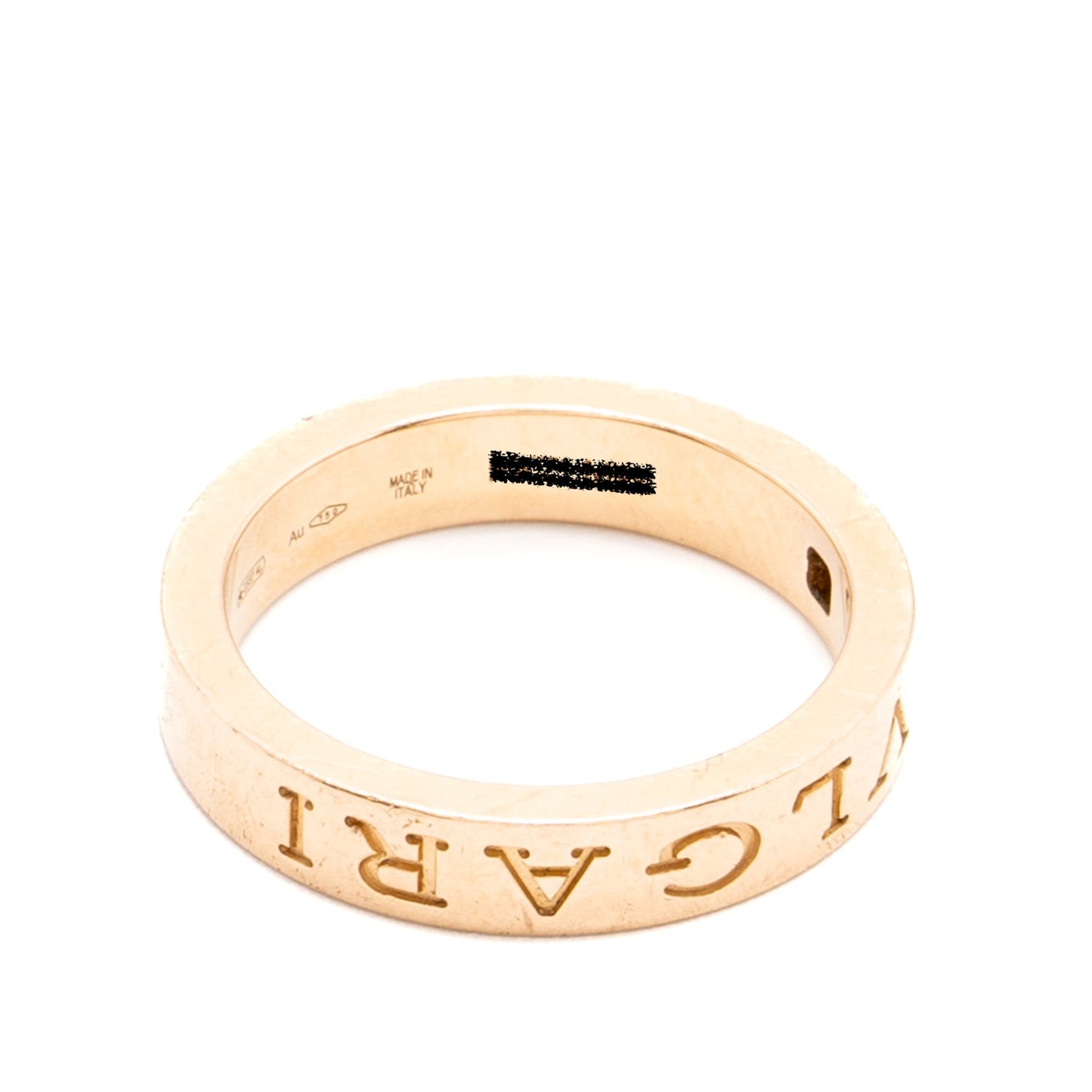 Bvlgari Size 55 Bvlgari Ring Rose Gold With Diamond