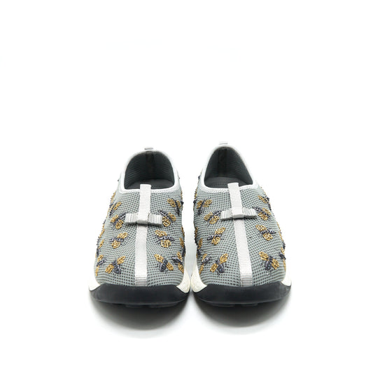 Luxury Dior size 37.5 Fusion Sneakers grey