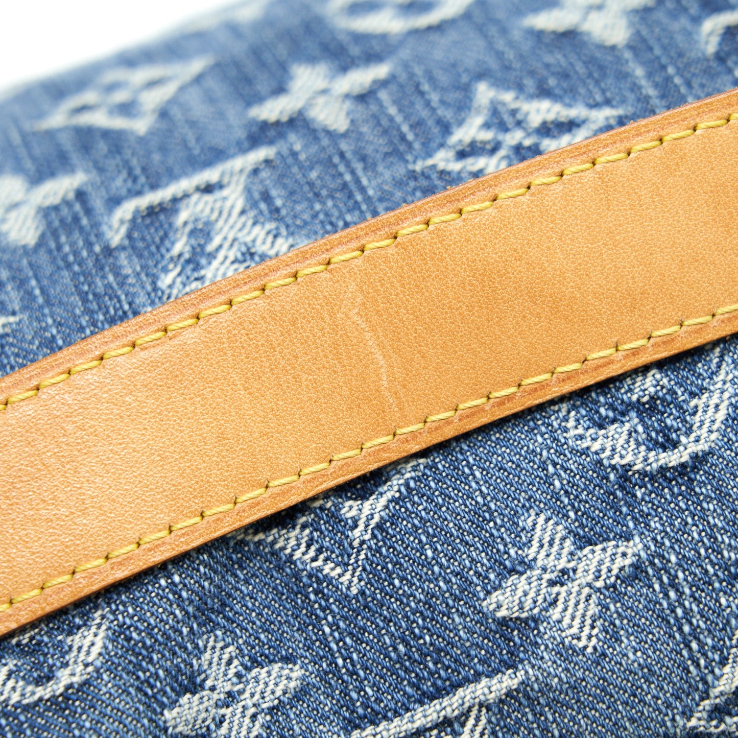 LOUIS VUITTON Baggy PM Denim Monogram Shoulder Bag