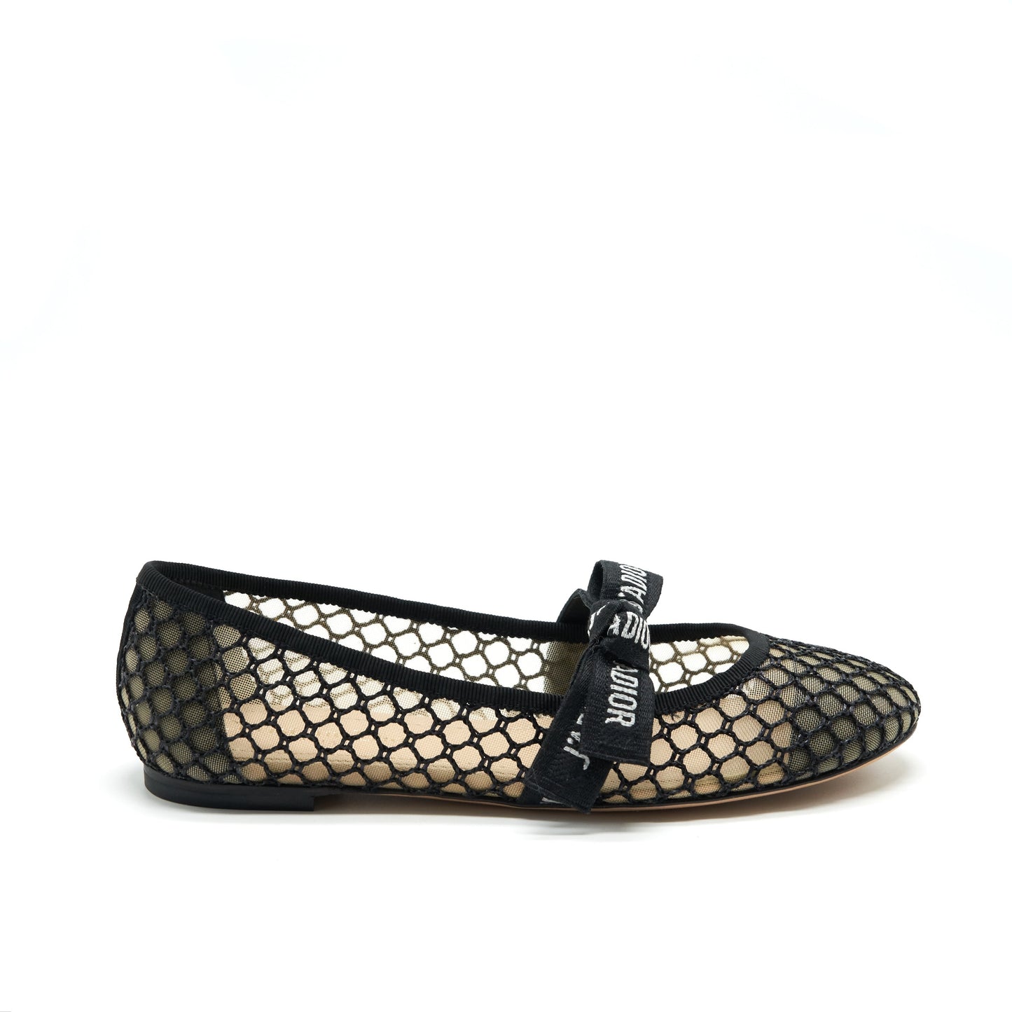 Luxury Dior Size 35.5 Ballet Flats Black
