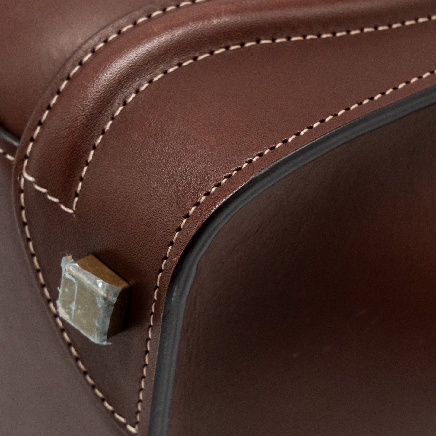 Celine Micro Luggage Bag Calfskin Burgundy GHW