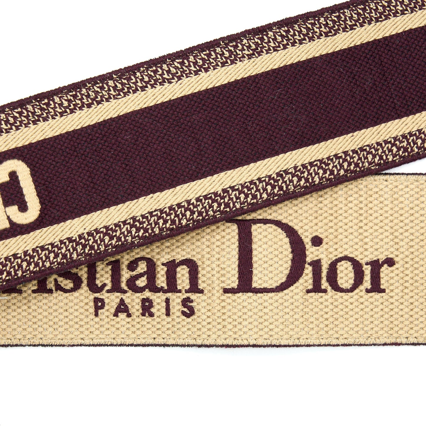 Luxury Dior Shoulder Strap Burgundy/Multicolour GHW