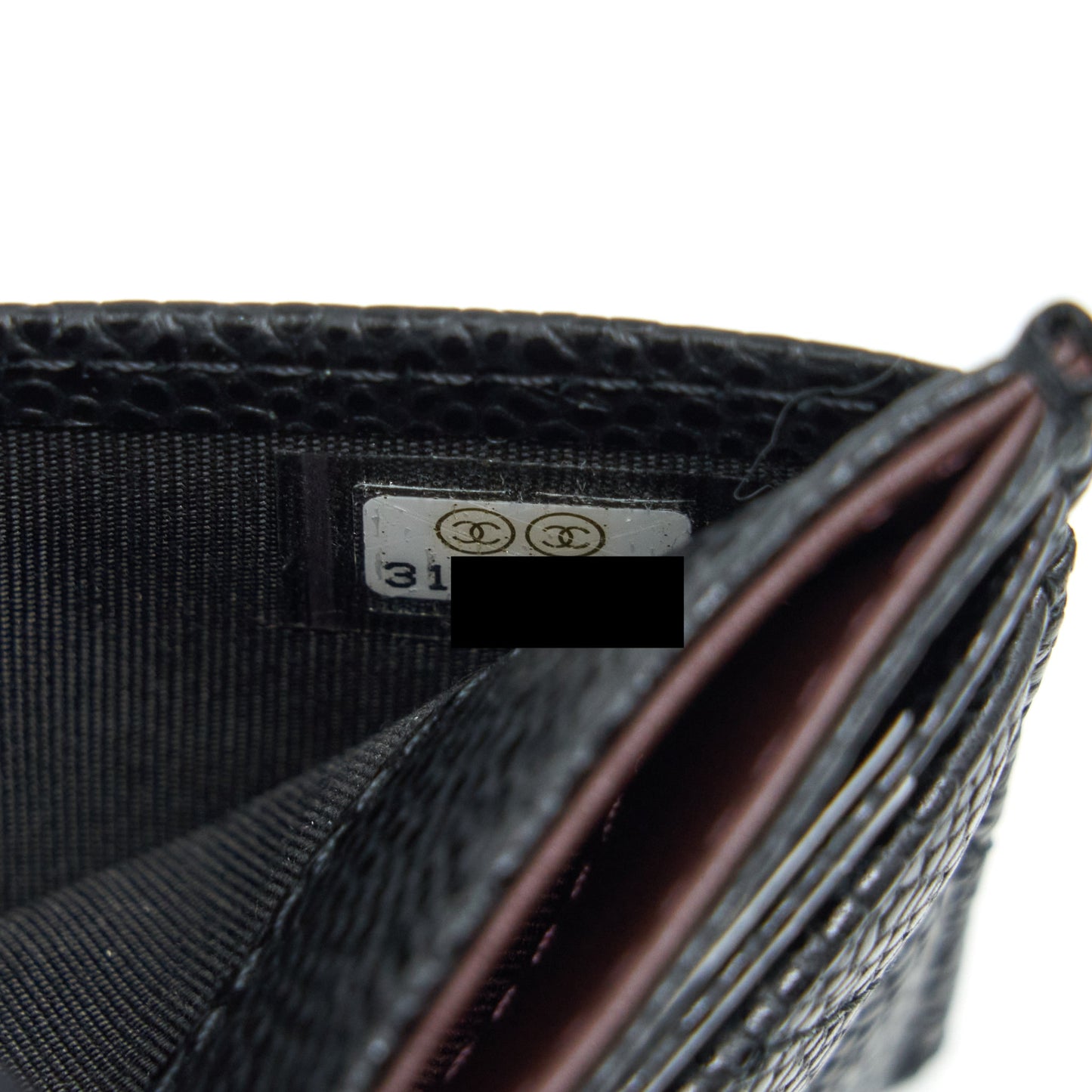 Chanel Classic Card Holder Caviar Black GHW