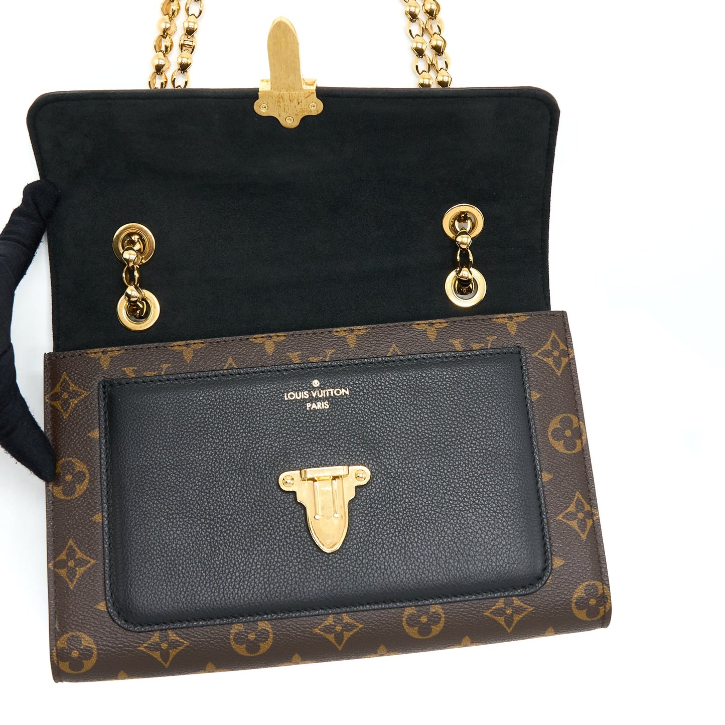 Louis Vuitton Victoire M41730 Bag Monogram Canvas GHW