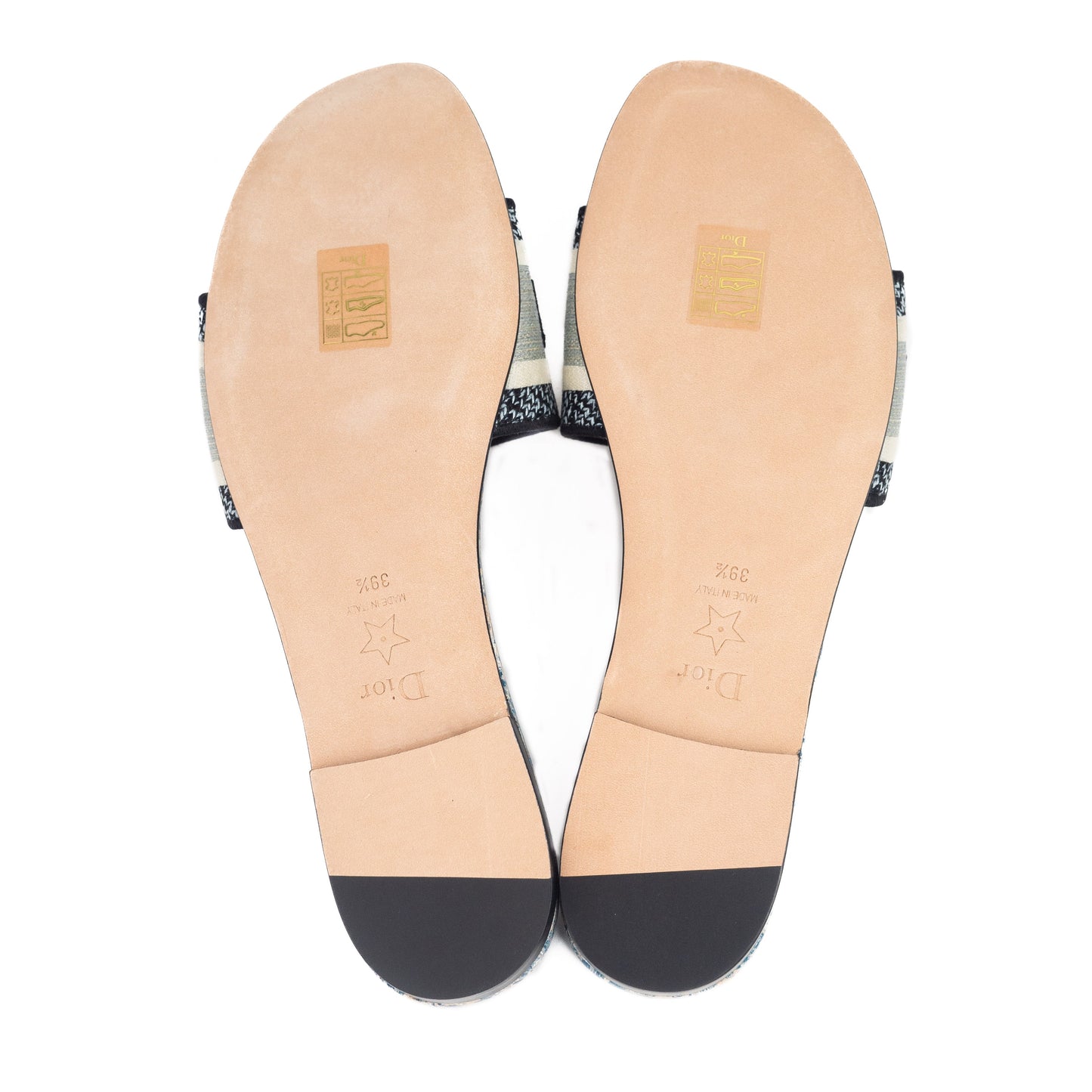 Dior dway Black Multicolor Embroidered Cotton with D-Constellation Motif