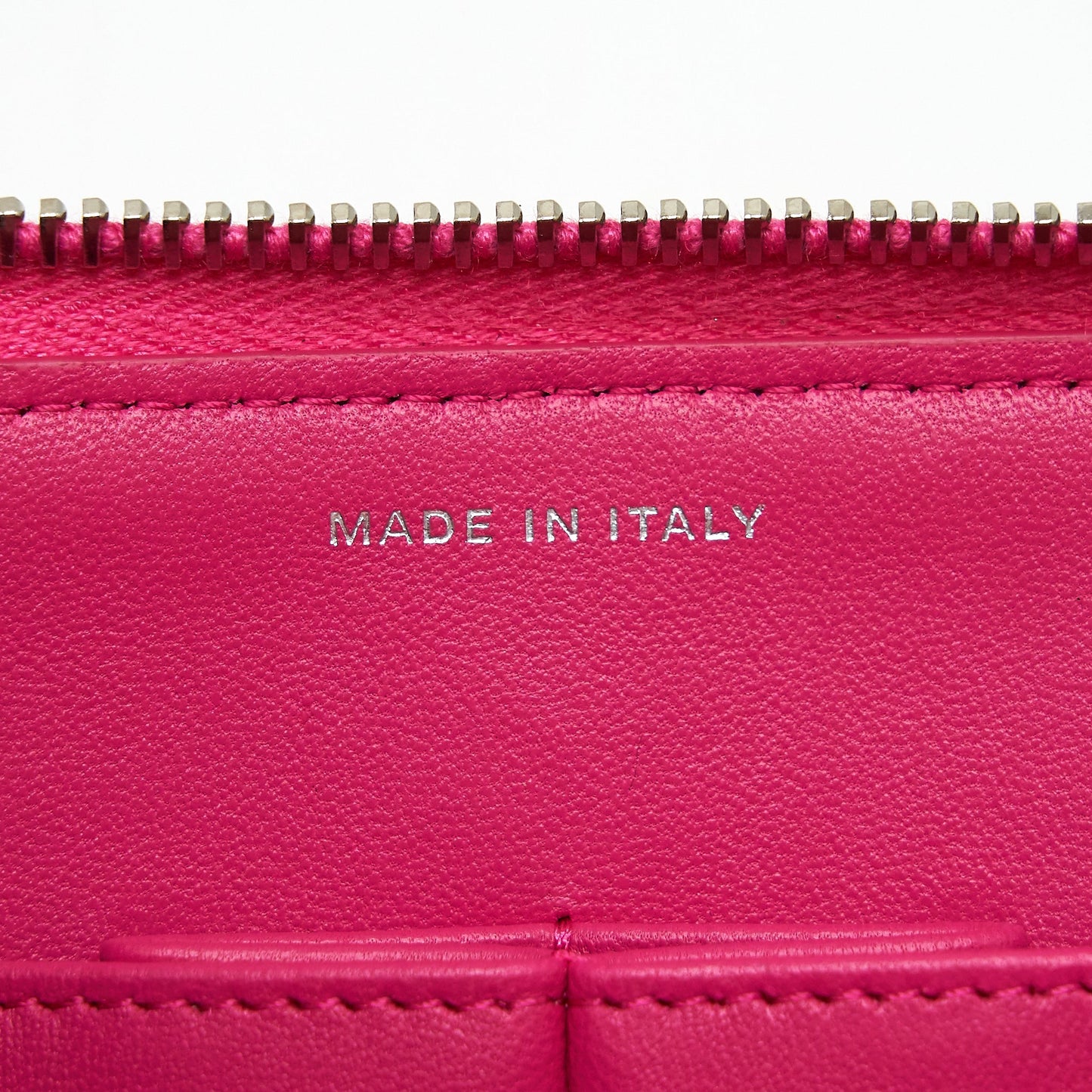 Chanel Quilted Zipper Clutch Lambskin Pink SHW