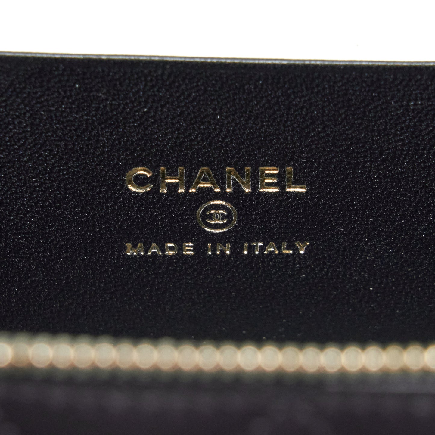 Chanel 22A Mini Top Handle Long Vanity With Chain Lambskin Black LGHW (Microchip)