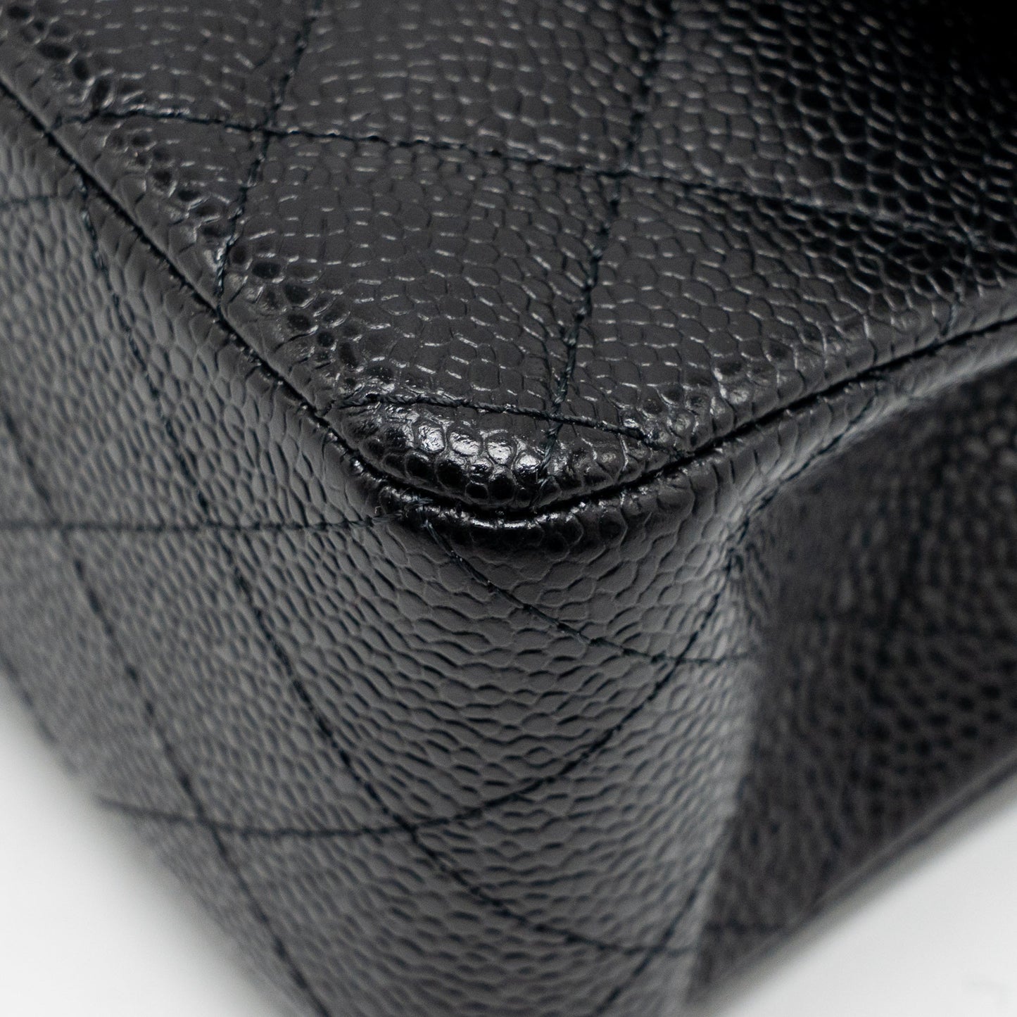 Chanel Small Classic Double Flap Bag Caviar Black SHW