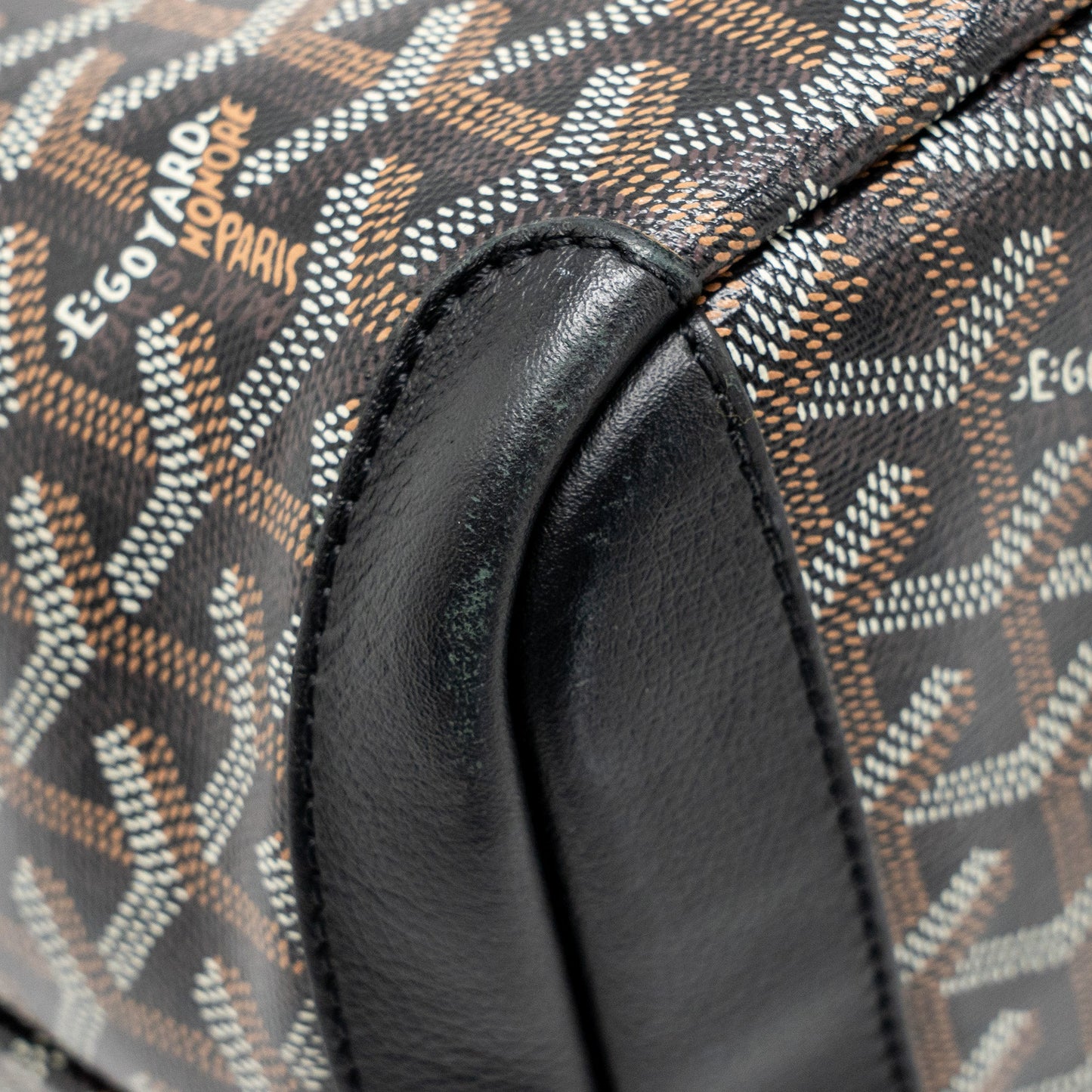 Goyard Artois Bag PM Goyardine Canvas/Chevroches Calfskin Black SHW