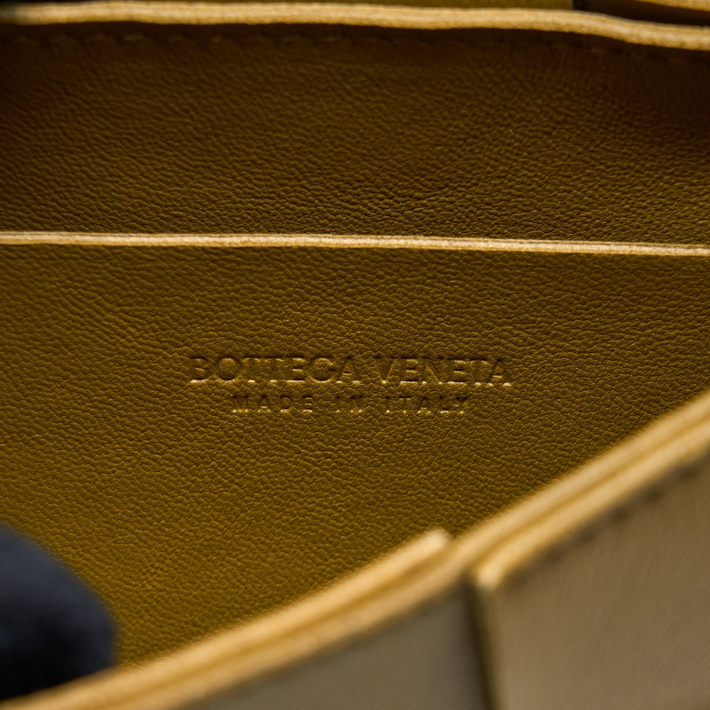 Bottega Venetta Mini Cassette Crossbody Bag Olive Brown LGHW