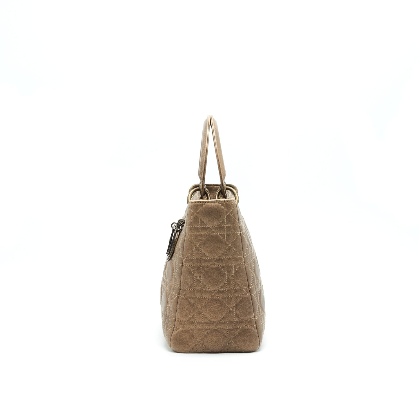 Luxury Dior Lady Luxury Dior medium in Bronze with Bronze Hardware