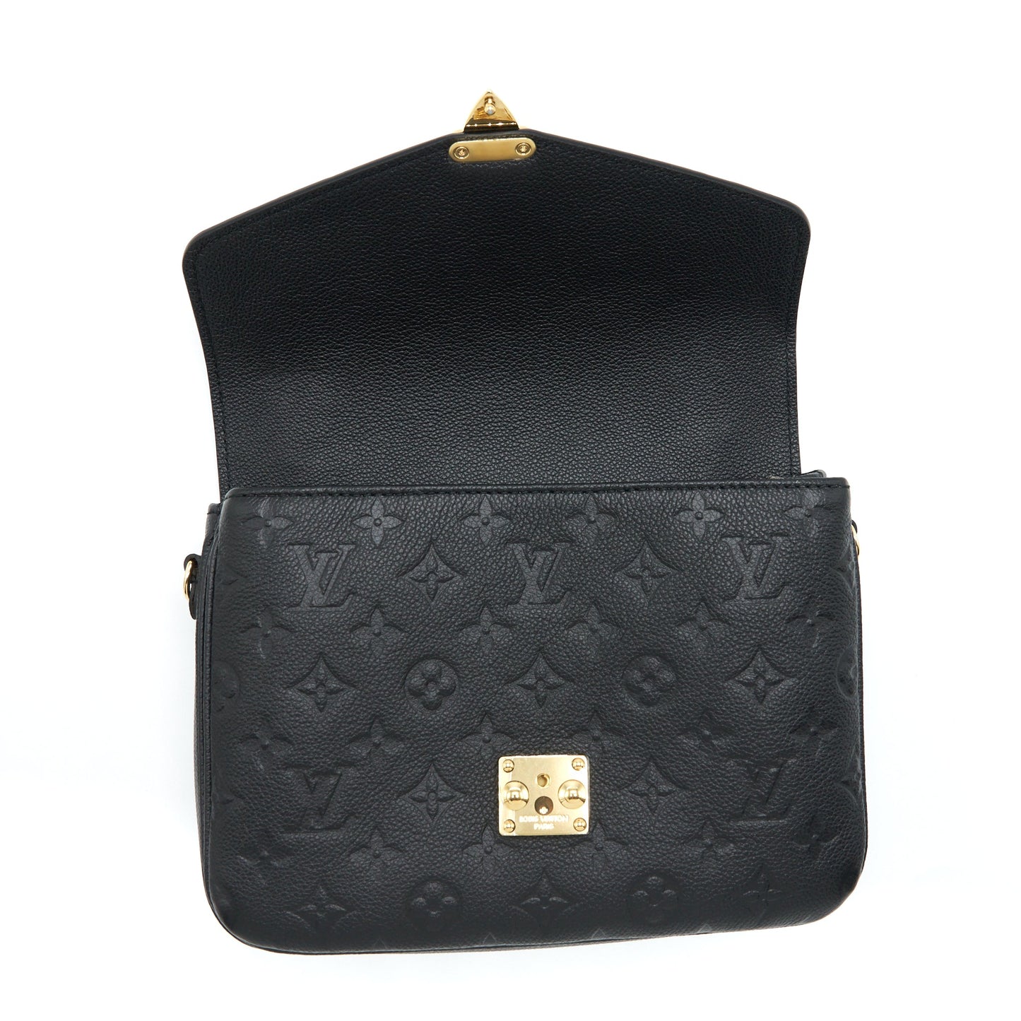 Louis Vuitton Pochette Métis Monogram Empreinte Black GHW