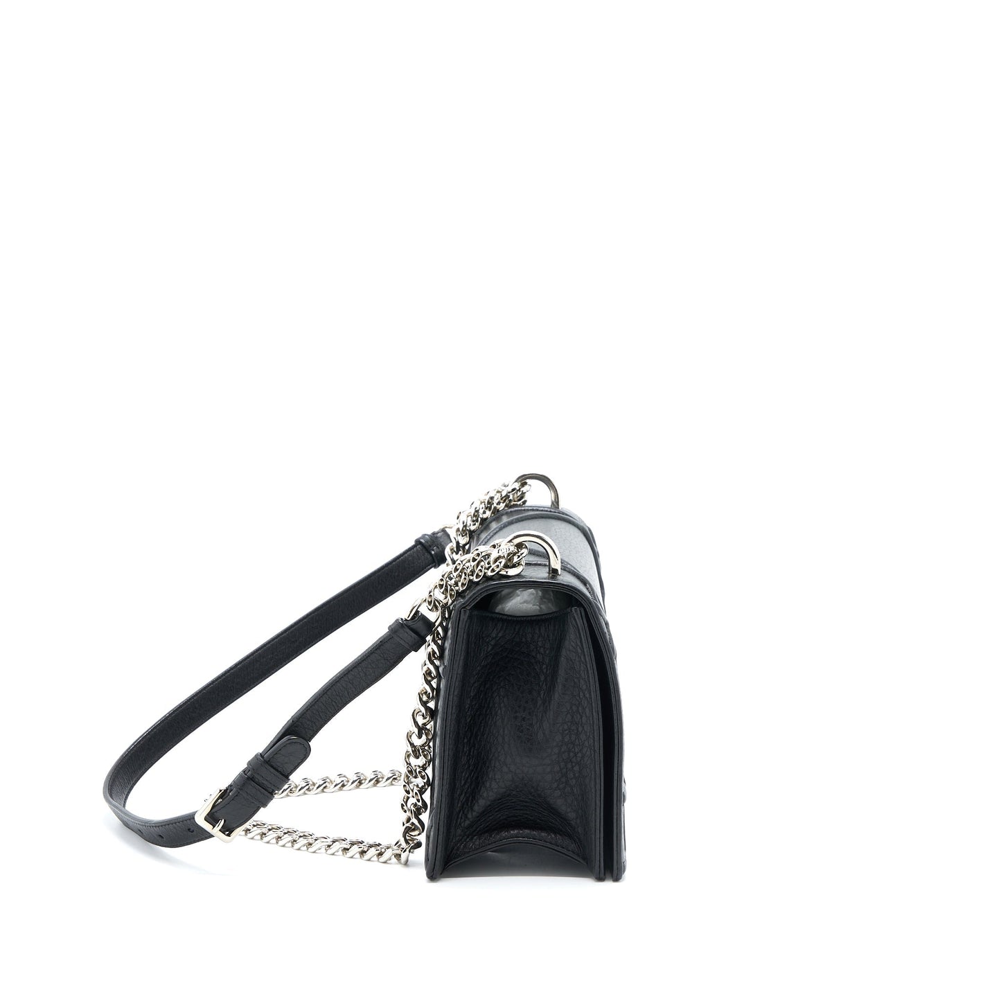 Luxury Dior Medium Luxury Diorama Calfskin Black SHW