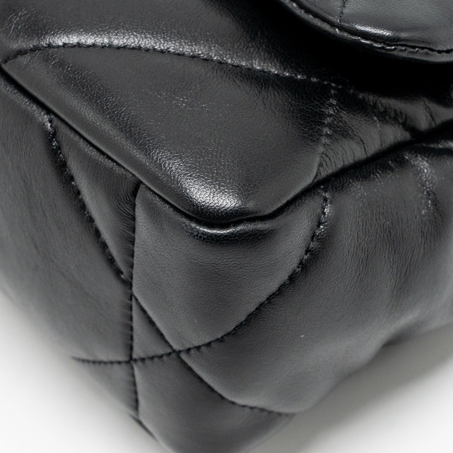 Chanel Small 19 bag goatskin black multicolor hardware