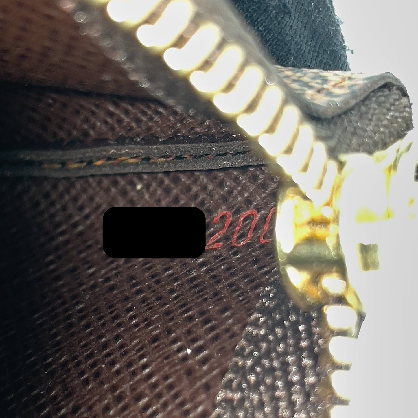 Louis Vuitton Key Pouch Damier Ebene Canvas Brown GHW