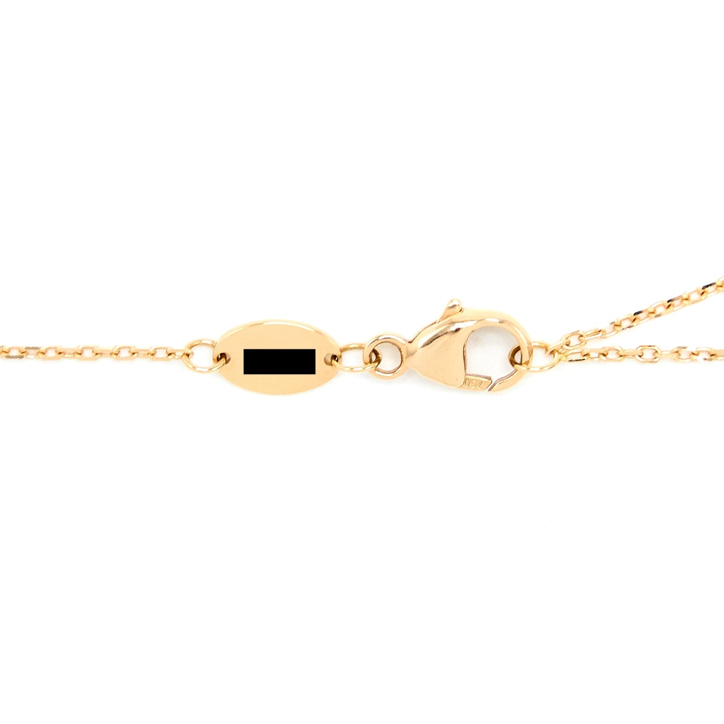 Chaumet Necklace With Mother of Pearl And Diamonds Liens Rose Gold