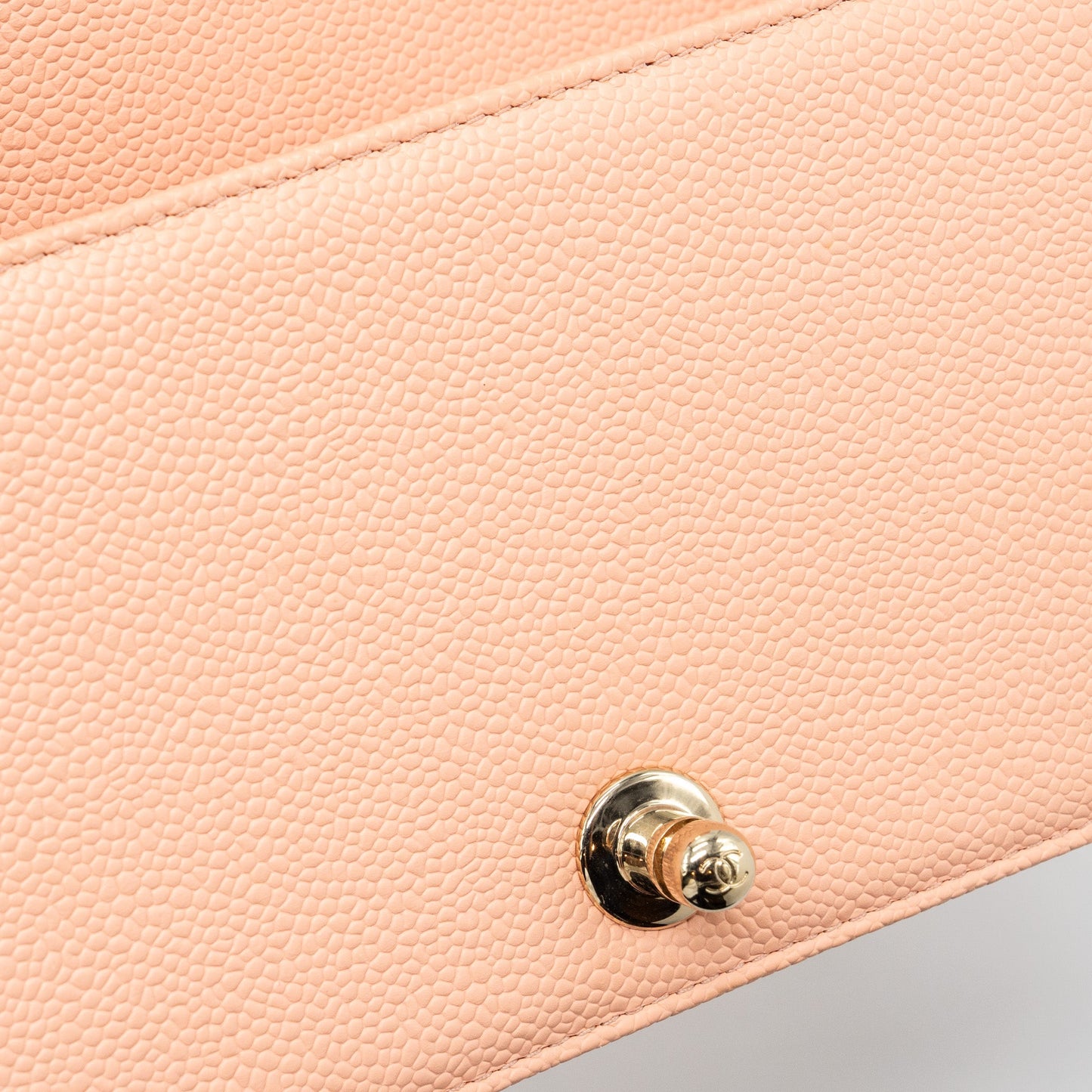 Chanel Small Boy Bag Caviar Light Pink LGHW