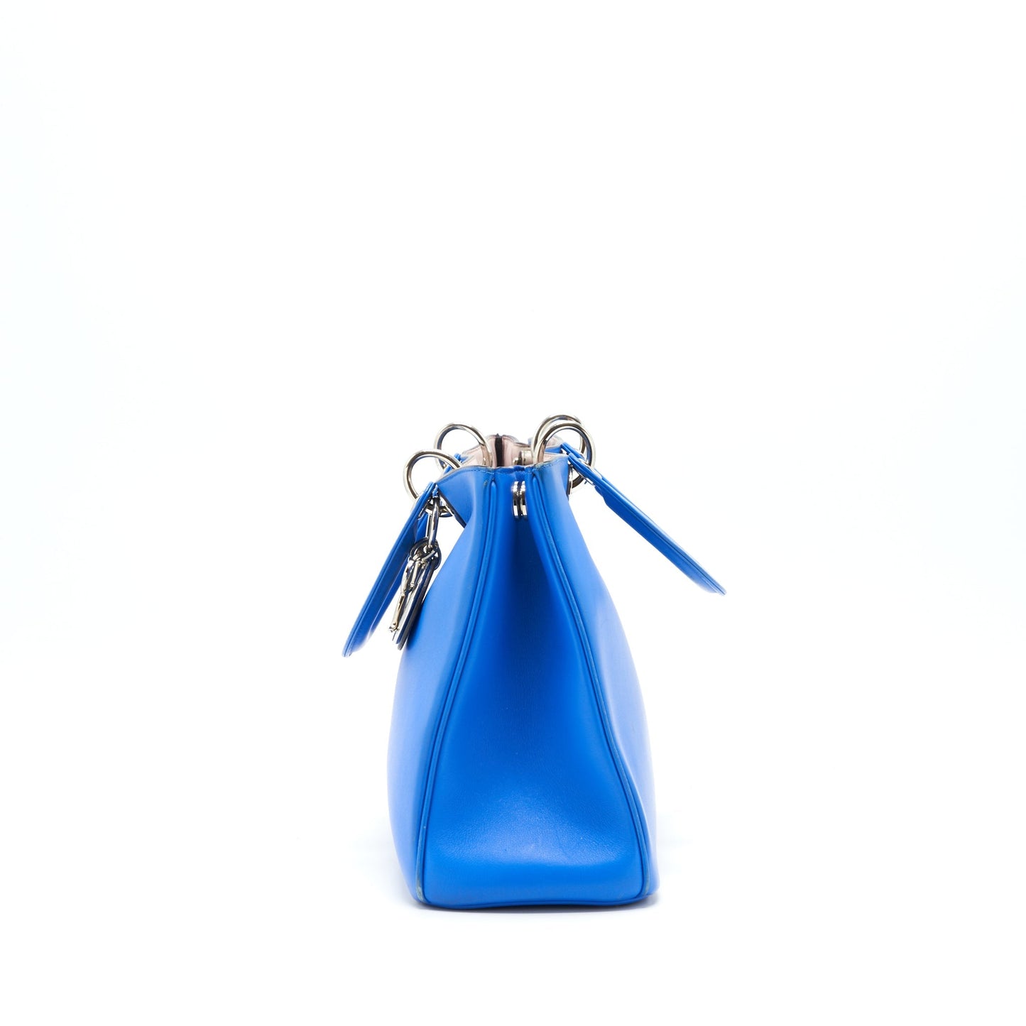 Luxury Dior Luxury Diorissimo Tote bag Blue SHW